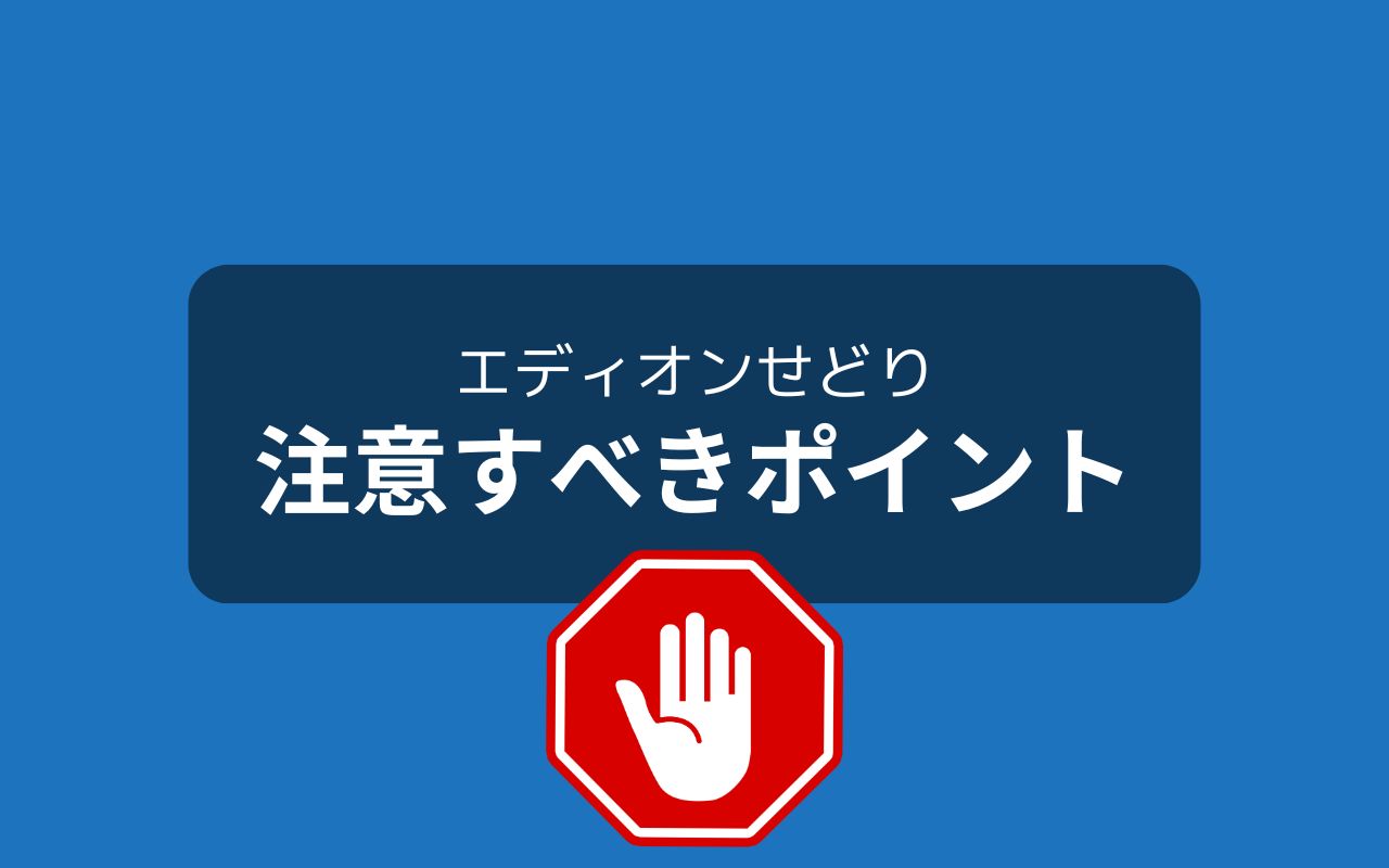 エディオンせどりで注意すべきポイント